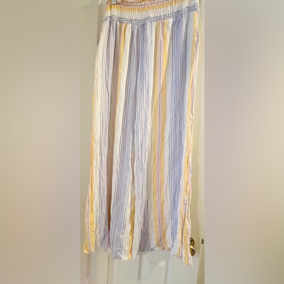 Kiwi + Punch Striped Wide Leg Pant Medium - Picture 3 of 5